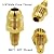 MOFLAME Propane Regulator and Hose for Universal Grill Regulator Replacement Parts, 4 FT Stainless Braided Hose,3/8" Female Flare Nut for Weber, Charbroil, Nexgrill and More Propane BBQ Gril