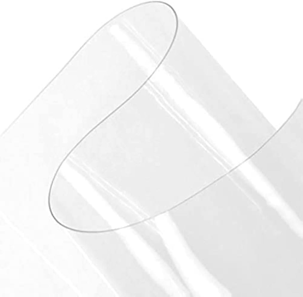 Farm Plastic Supply - Clear Vinyl Sheeting - 12 Mil - 6.5 Wide - Vinyl Plastic Sheeting, Sheet for Storm Windows, Covering, Tablecloth Protector (6.5 x 25)