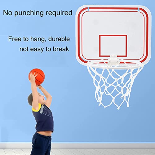 Mini Basketball Hoop Set, Portable And Easy Store Indoor Basketball Hoop With Air Pump, Suction Cup, Clamp, Wall Mounted Basketball Stand, For Bedroom Living Room Door 23.3.27 #TOP3