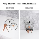 304 Stainless Steel Pot Lid Holder, Slow Cooker Lid Holder for Countertop - Image 5