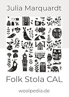 Folk Stola CAL: woolpedia.de (German Edition) B0F5MSNX41 Book Cover
