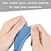 TXEsign Universal Replacement Headband Cushion Pad Cover Protector Compatible with ATH M50X, QC 35i/35ii, QC25, Solo 2/Solo 3, Studio 2/3 Headphones (Blue)