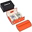 2 slot Orange-Genuine Leather