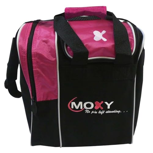 Bowlerstore Products Moxy Strike Candlepin Bowling Bag- Pink/Black