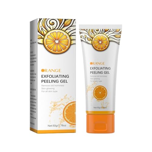 Gel Exfoliante Facial, Limpieza Profunda De Poros, 50 G, Gel Exfoliante Limpiador Facial, Limpiador, Acabado Hidratante, Para Mujeres, Hombres, Todo Tipo De Piel