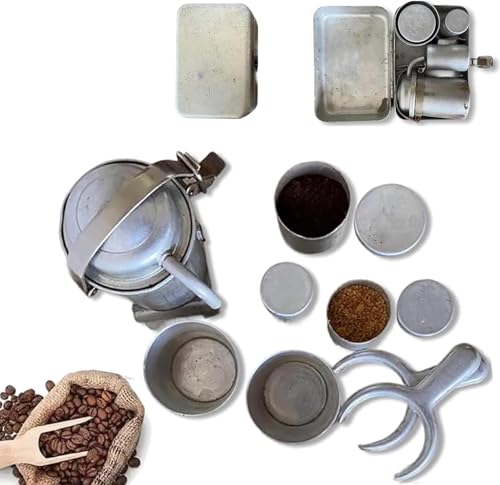 Ahhzyys Extra Rare Collectors Camping Coffee Kit, Vintage Nostalgia pour