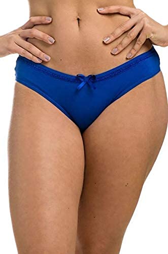 Kit 10 Calcinhas Cotton Liso Algodão Adulto