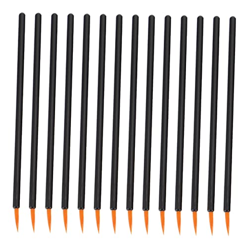 Beaupretty 100本 使い捨て アイライナー ブラシ アイ メイク アプリケーター 使い捨て 口紅 アプリケーター アイ シャドウ アプリケーター 薄い メイク ブラシ リップ ライナー アプ