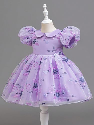 Image of TAGAS Girls' Princess Dress || Girl Frock || BirthdayDress Babygirls| (KD-65) Knee-Length