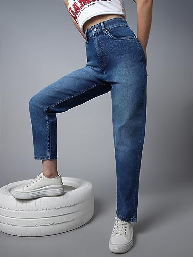 Image of HIGH Star Women's Regular Fit Mid Rise Jeans