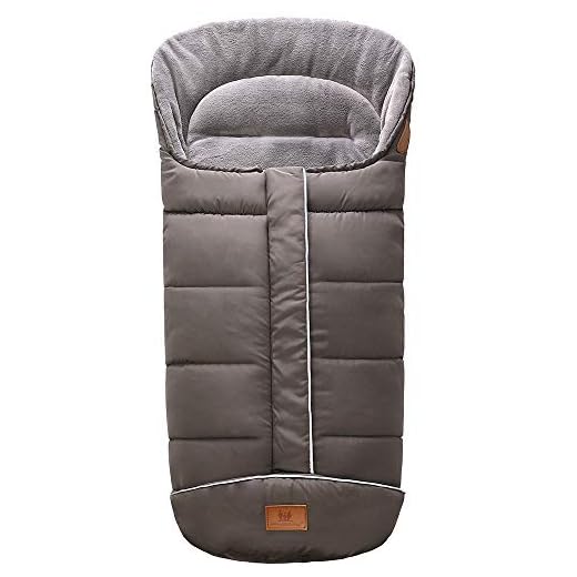 Miracle Baby Saco Silla Paseo Universal Invierno,Respirable Mantener caliente、Impermeable Saco para Cochecito bebe antideslizante,Apto para todo tipo de cochecitos para bebés de 0 a 4 años.