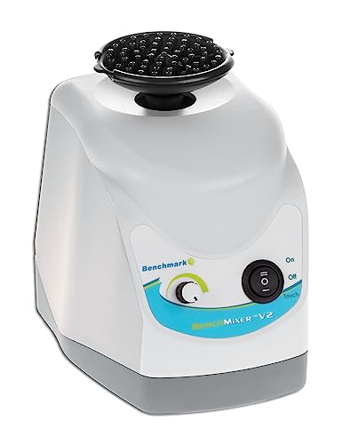 Benchmark Scientific BV1003 BenchMixer V2 Vortex Mixer with Flip Top Cup Head and New Counter Balance, 115V