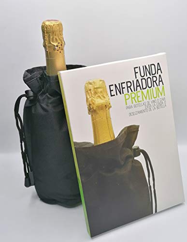 COOLER Funda enfriadora Premium para Botellas Vino o Cava Color Negro