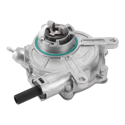 Bomba de vacío para frenos n.o 2722300565, bomba de vacío para motor para Mercedes-Benz C230 2006-2007 V6 2.5L (serie W203), aleación de aluminio, tono plateado, 1 unidad miniatura 1