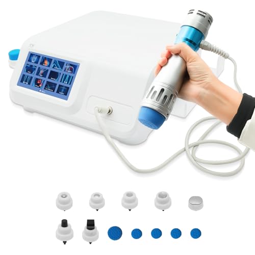 Image of Shockwave Therapy Machine for Pain Relief,Deep Tissue Massager for Back, Waist, Leg, and Golfer's Elbow Discomfort