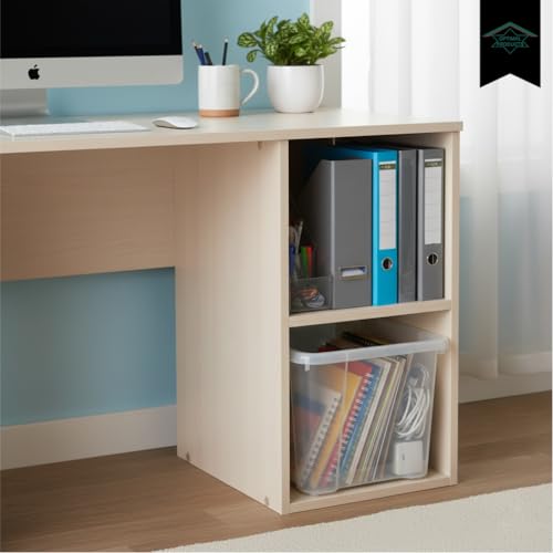 Optimal Products 1 x 24 Litre Clear Plastic Storage Box With Lids UK BRITISH MADE Home Office Stackable Transparent Plastic Boxes, Size 5,11,24,28,35,45,62 Litre - Image 5