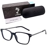 UMIZATO Computer Gaming Glasses Blue Light Blocking for Men Women Clear Lens, PC Accessories - FDA Registered- Relieves Digital Eye Strain, UV Blocker, Anti-Glare, Anti-Fatigue (PICTOR in Black)