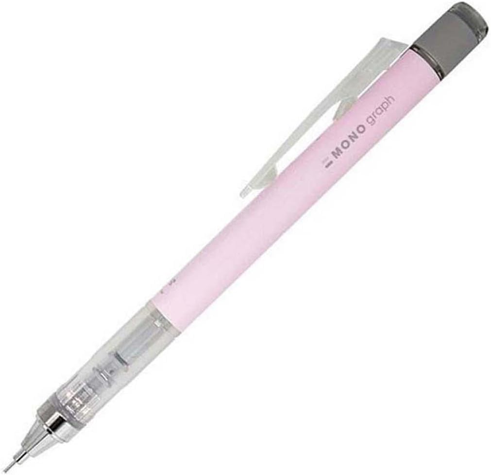 Tombow Mono Graph Mechanical Pencil, 0.7 mm, Sakura Pink-image-28