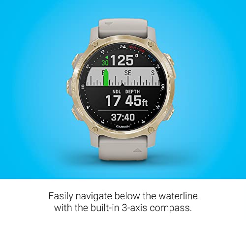 Garmin Descent Mk2S, Smaller-Sized Watch-Style Dive Computer, Multisport Training/Smart Features, Gray with Black… - Image 5