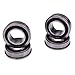 SUKATC 4PCS F6003-20-2RS F6003-20 Flanged Ball Bearings 20x35x11mm Chrome Steel