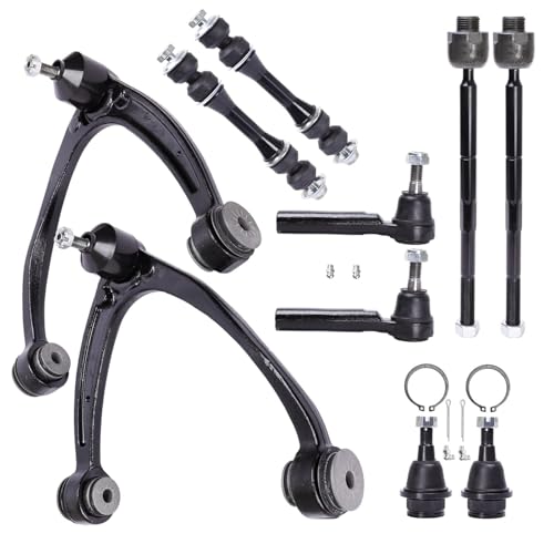 GYMMEDS Front Upper Left & Right Control Arm with Ball Joints Suspension Kit Fit for 2007-2013 Silverado Sierra 1500 Avalanche 2007-2014 Yukon Tahoe Suburban Escalade K80669 K80670-10pcs