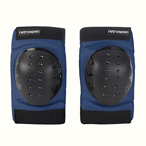 Retrospec Knee Pads, Elbow Pads & Wrist Guards for Men, Women & Kids - Protective Gear for Skateboarding, Roller Skate, Rollerblade, BMX & Scooter - Multi Sport Pad Set - Adult (15+) - Thumbnail 5