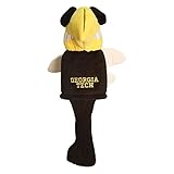 Team Golf NCAA Georgia Tech Yellow Jackets Mascot Golf Club Headcover, Fits most Oversized Drivers, Extra Long Sock for Shaft Protection, Officially Licensed Product