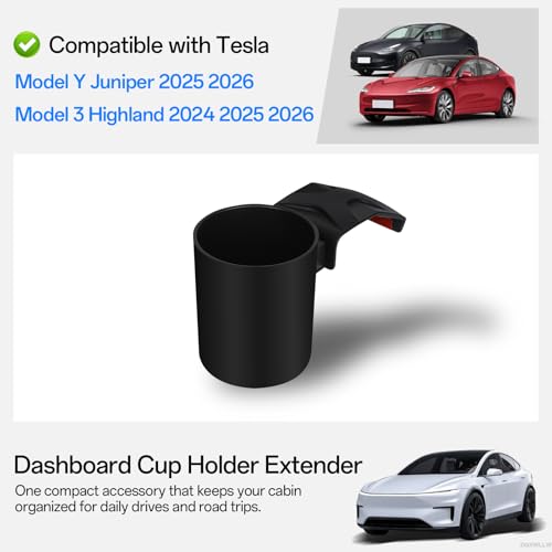 Portavasos para Tesla Model Y y Model 3 Highland miniatura 2