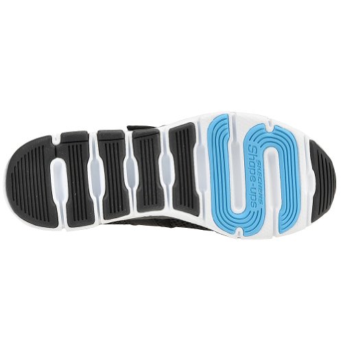 Skechers Sport Women's Happy Sneaker,Black/White,9 M US