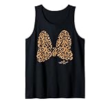 Disney Minnie Mouse Leopard Print Bow Tank Top