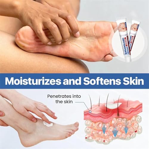 Cvreoz Sugar Guard Healing Cream, Healthy Feet Cream, Moisturizing & Soothing, Gentle Foot Care - Keep Feet Healthy (3Pcs, 1)