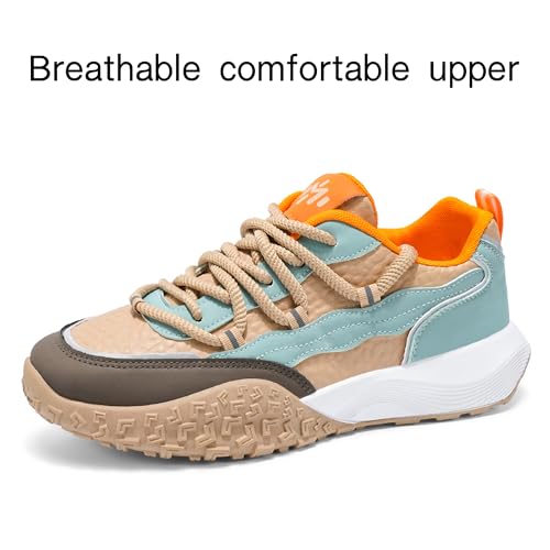 Chunky Sneakers for Women & Men - Fashion Athletic Walking Shoes Unique Color Block Design |Comfortable & Stylish2