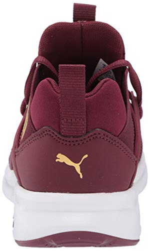 Image of PUMA Women's Enzo 2's Cross Trainer, Burgundy-gold, 10.5