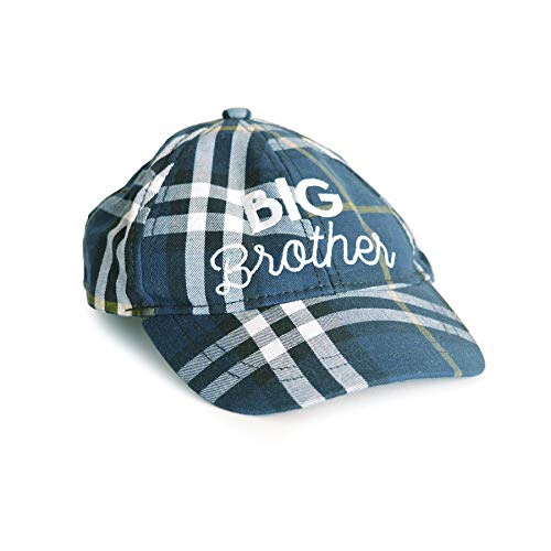 Casquette bébé 0-18 mois bleu et crème Lil Brother Mud Pie
