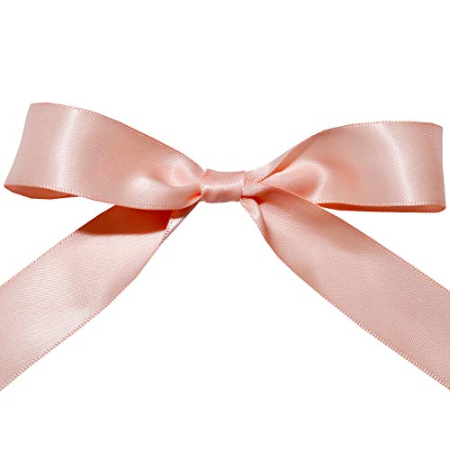 Image of Morex Ribbon Double Face Satin Ribbon, 7 /8 inch x 50 Yd, Moonstone