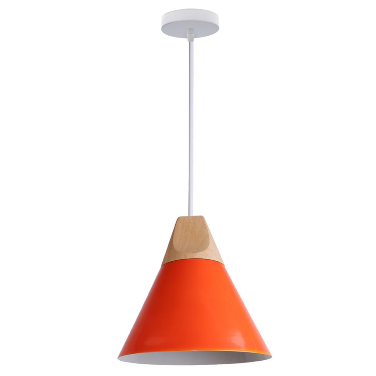 YGZPALH Modern Danish Style Metal Pendant Light for Children's Room Small Lamps Scandinavian Style Bedside Chandelier Macaron Simple Hanging Light for Bedroom Bar Coffee Dining Room