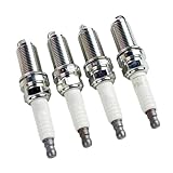 QWCFGKL 4/6PCS Spark Plug 18841-11051 LFR5A-11 Compatible with Hyundai Santa FÉ II 2.4L G4KE Kia