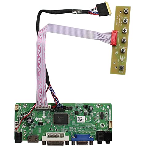 VSDISPLAY Hdmi+Vga+Dvi+Audio Input Lcd Controller Board For Lp140Wh1 Lp156Wh2 11.6'' 14" 15.6" 1366X768 Led 40Pins Lcd Panel, Multi