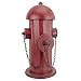 Design Toscano Fire Hydrant Statue Puppy Pee Post and Pet Storage Container, Medium 18 Inch, Metalware, Full Color