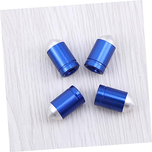 FAVOMOTO 12pcs Tapas de Válvula para Neumáticos de Bicicleta en Aleación de Aluminio Anodizado para Montaña, Previene Suciedad y Lluvia, Fácil Instalación, Decoración para Neumáticos miniatura 7