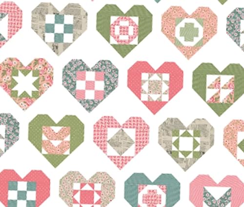 A Bright Corner Wholehearted Quilt Pattern, White