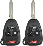 Keyless2Go Replacement for Keyless Entry Remote Car Key Vehicles That Use 4 Button OHT692427AA - 2 Pack