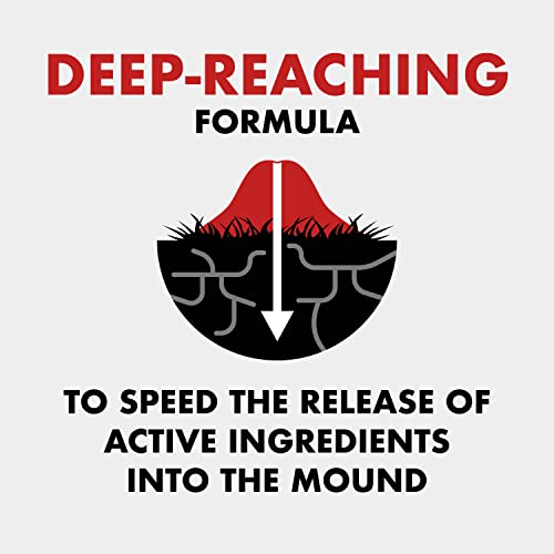 Spectracide Fire Ant Shield Mound Destroyer Granules, Destroys Fire Ant Mound, Kills Queen and Colony, 7 lb