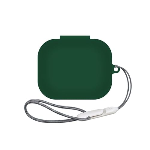 LUNBER-ARMOR�EFor Shokz OpenFit Pro �P�[�X �V���R�� �V���v�� �X�g���b�v�t�� �ی�J�o�[ ���C�����X�C���z�� ���h�~ For �V���b�N�X �I�[�v���t�B�b�g�v��(�O���[��)