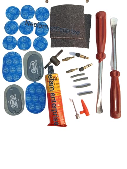 ccCycle Bicycle Burst aaand Puncture or Tube Swimming Tube Repairing Complete kit-Multi pcs/Components (B0CT65BPCX) Amazon Price History, Amazon Price Tracker