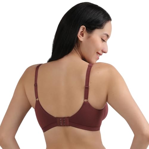 Image of WACOAL Women's Basics Essentials|Non-Padded|Non-Wired|Full Cup|Everyday Wear|Cotton Blend|T-Shirt Bra