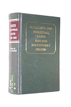 Hardcover Charles R. Dod Electoral Facts From 1832 To 1853 Impartially Stated Book