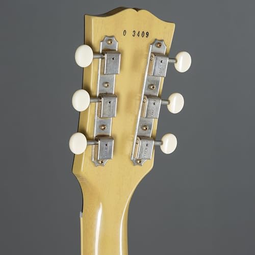 Gibson 1960 Les Paul Special Double Cut Reissue VOS TV Yellow #03409 – Guitare Électrique Personnalisée - Les Beatles, Paul McCartney, John Lennon, RIngo Starr, George Harrison Gibson 1960 Les Paul Special Double Cut Reissue VOS TV Yellow #03409 - Guitare Électrique Personnalisée – Image 6