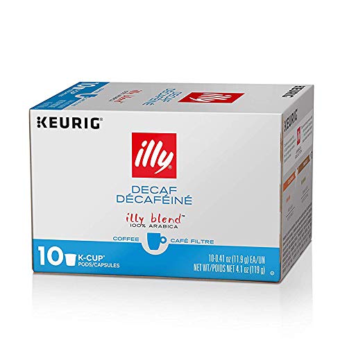 Illy Coffee, Decaf Medium Roast, 100% Arabica Bean Signature Italian Blend, Premium Gourmet Roast Single Serve Drip Coffee, K Cup For Keurig, 10 Count (Pack Of 6) #TOP2