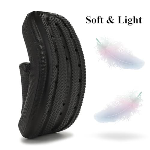 TOBVZOO Cloud Slippers for Women and Men, Cloud Slides Soft Thick Sole, Non Slip Bathroom Pillow Slippers Sandals3